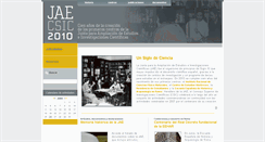 Desktop Screenshot of jae2010.csic.es