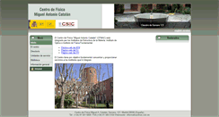 Desktop Screenshot of cfmac.csic.es