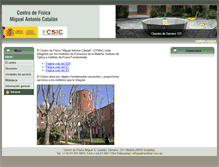Tablet Screenshot of cfmac.csic.es