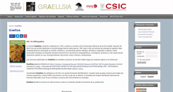 Desktop Screenshot of graellsia.revistas.csic.es