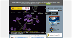 Desktop Screenshot of csic.es