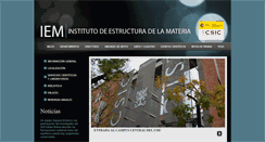 Desktop Screenshot of iem.cfmac.csic.es