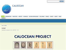 Tablet Screenshot of calocean.icm.csic.es