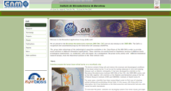 Desktop Screenshot of gab.imb-cnm.csic.es