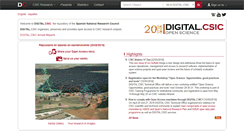 Desktop Screenshot of digital.csic.es