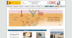 Desktop Screenshot of ipb.csic.es
