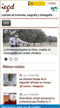 Mobile Screenshot of iegd.csic.es