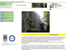 Tablet Screenshot of if.csic.es