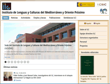 Tablet Screenshot of ilc.csic.es