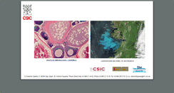 Desktop Screenshot of patologia.iim.csic.es