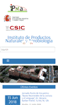 Mobile Screenshot of ipna.csic.es