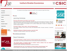 Tablet Screenshot of iae.csic.es