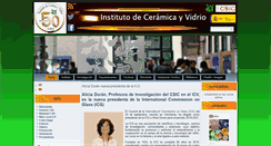 Desktop Screenshot of icv.csic.es