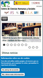 Mobile Screenshot of cchs.csic.es
