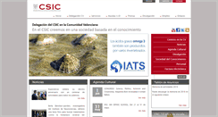 Desktop Screenshot of dicv.csic.es