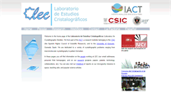 Desktop Screenshot of lec.csic.es