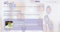 Desktop Screenshot of lafactoria.lec.csic.es